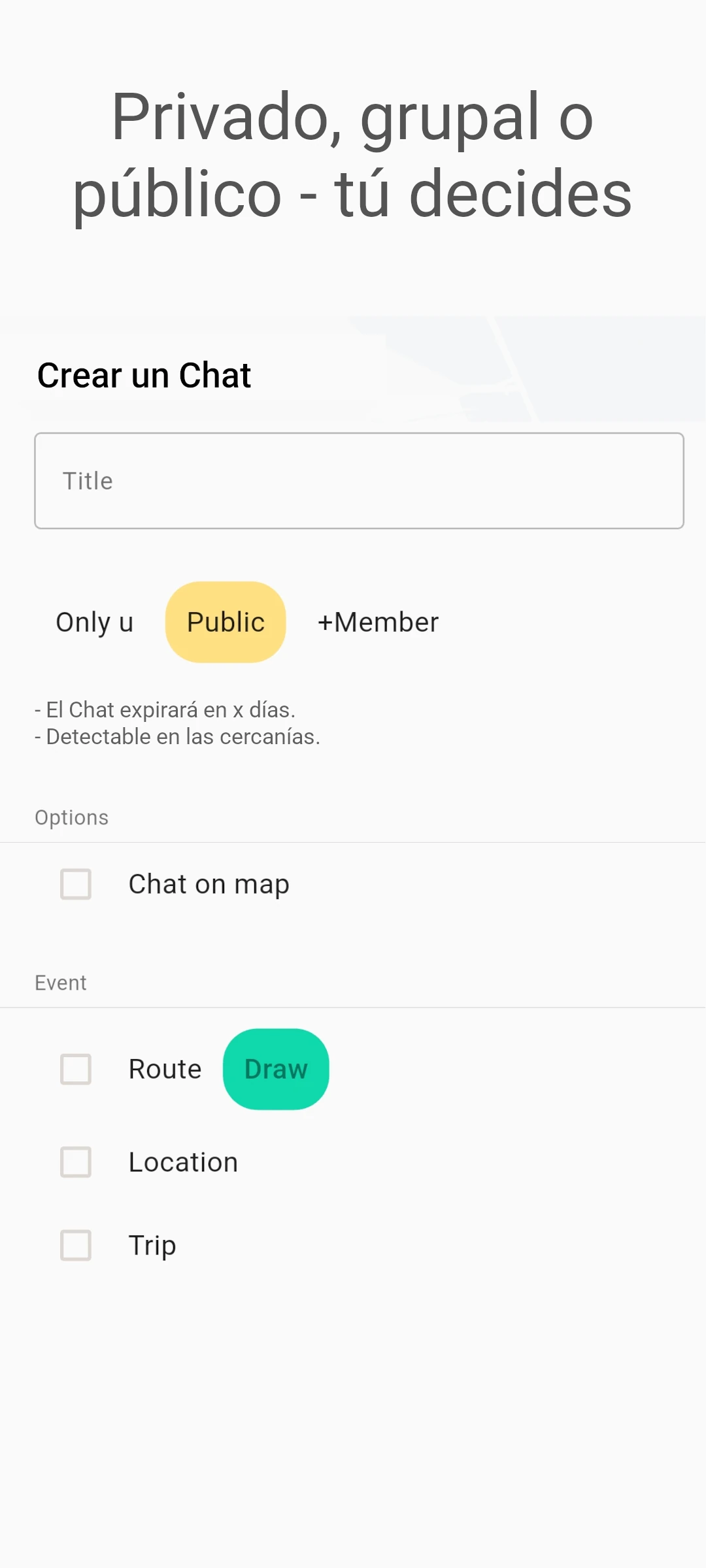 screenshot of privacy