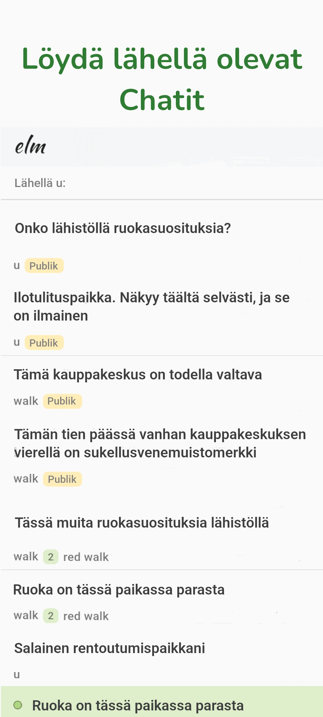 screenshot of chat near u