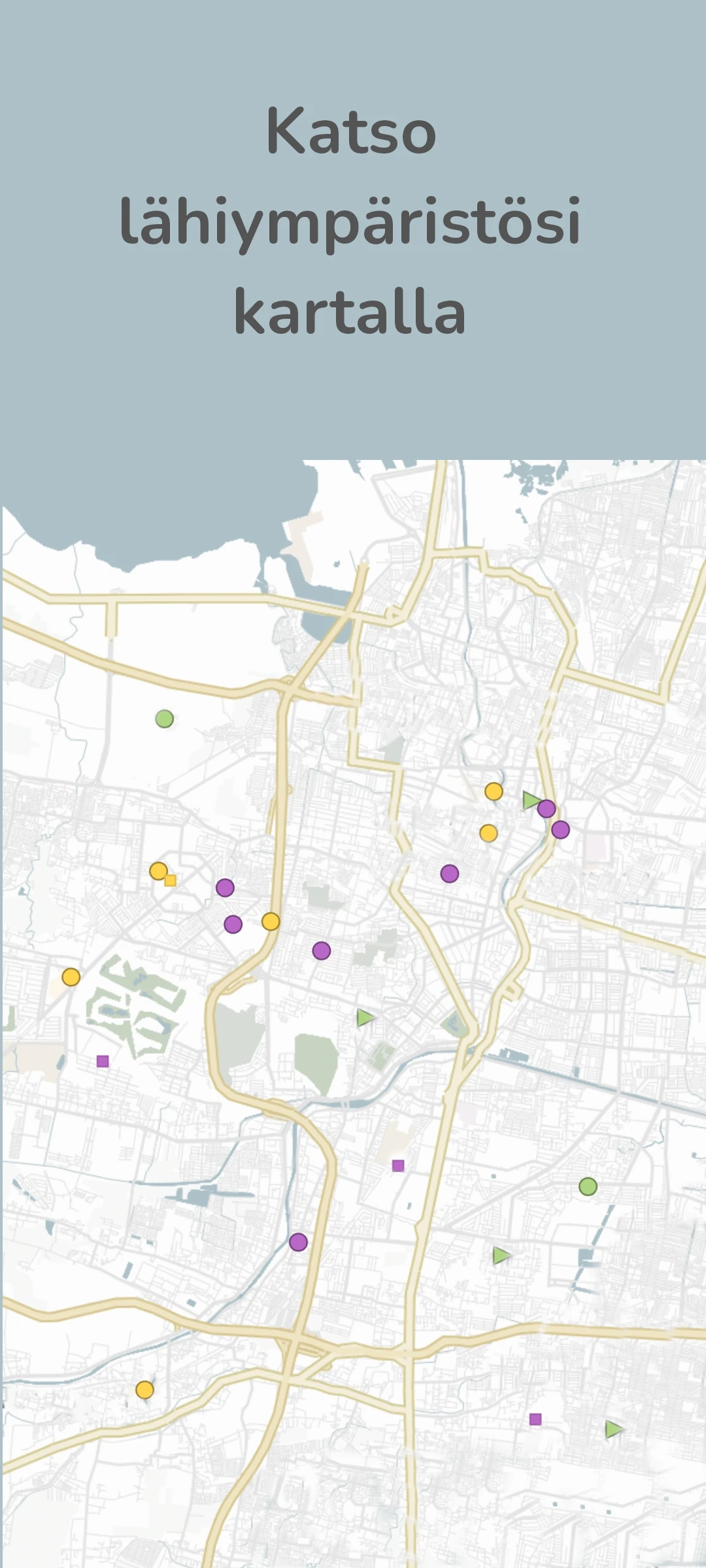 screenshot of event map