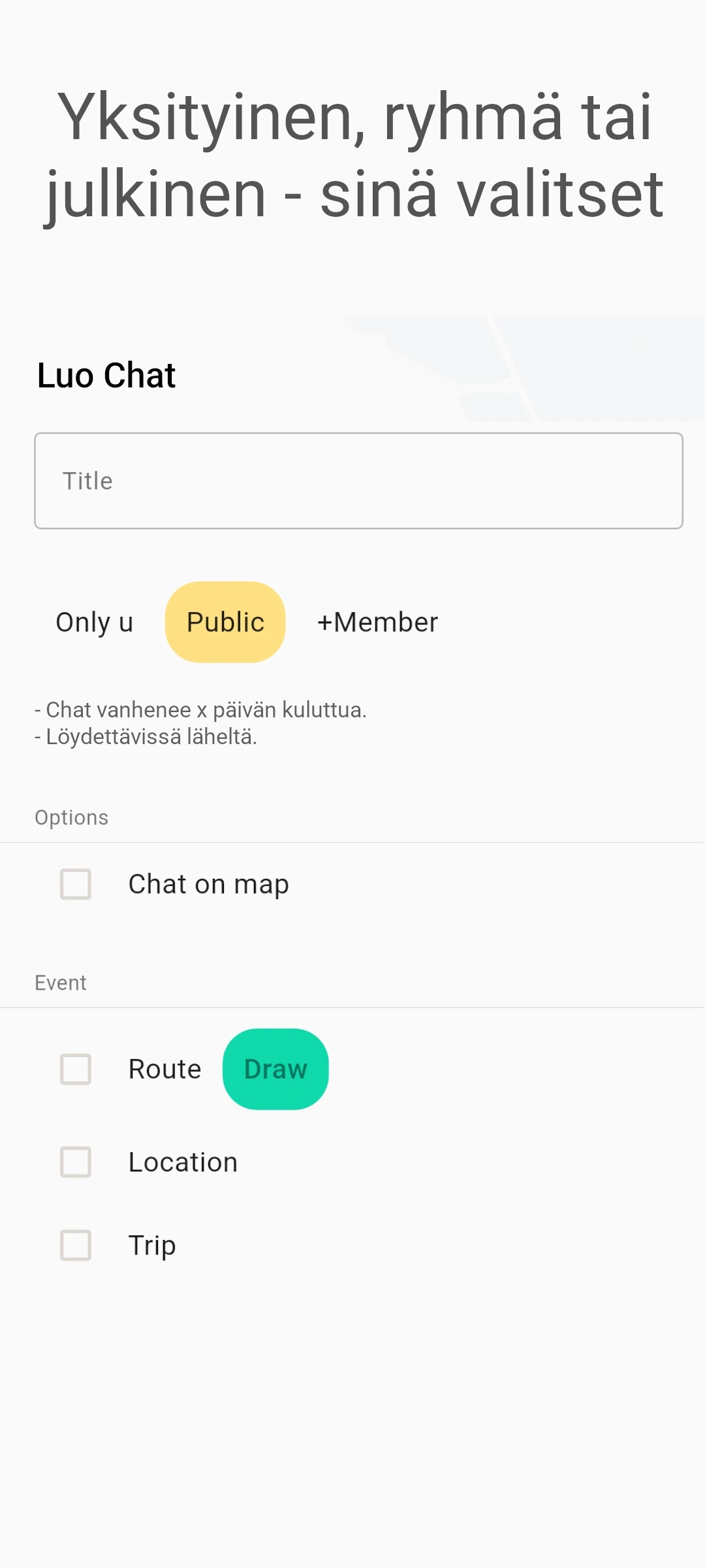 screenshot of privacy