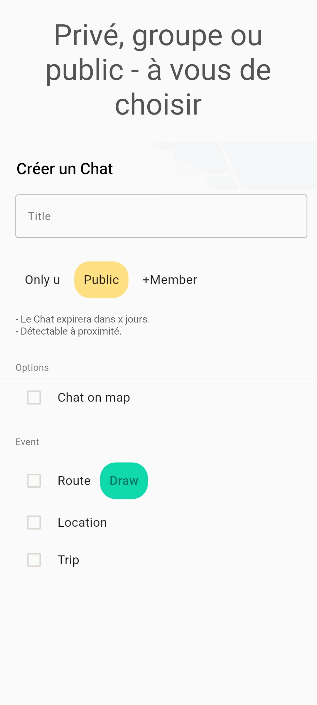 screenshot of privacy