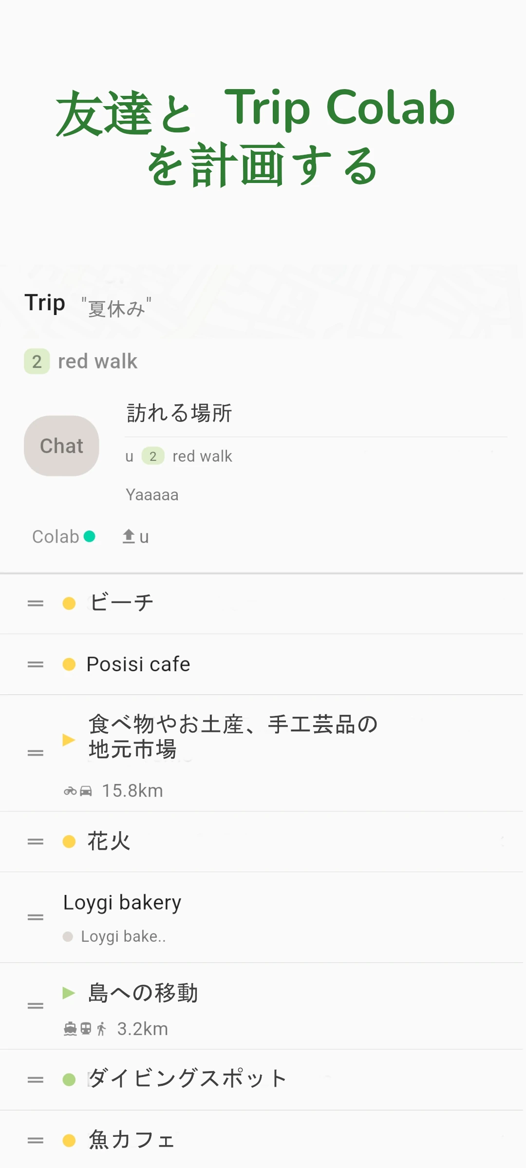screenshot of message on chat