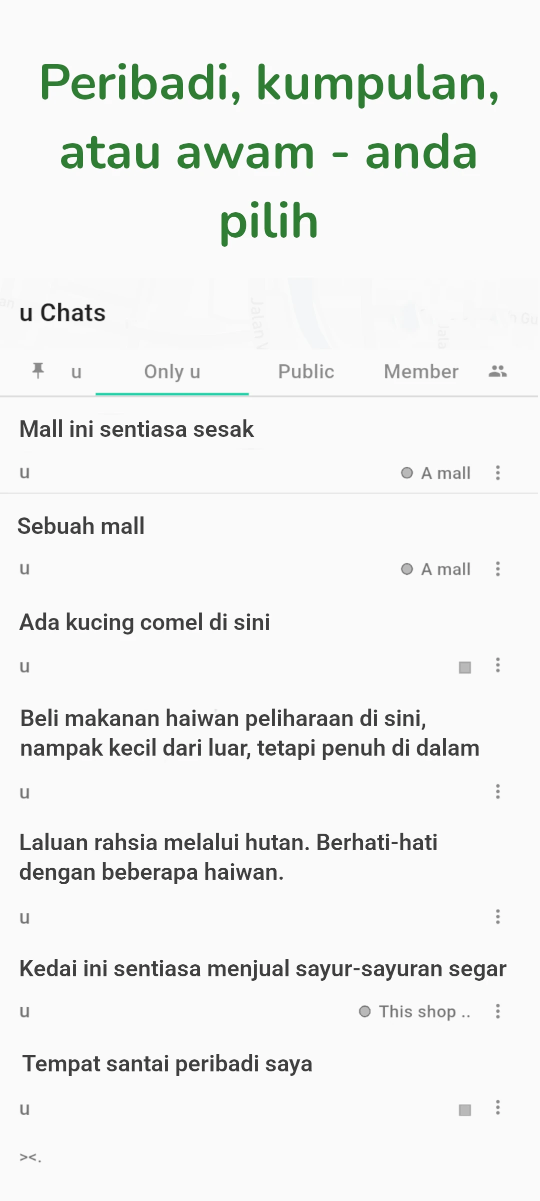 screenshot of privacy matters