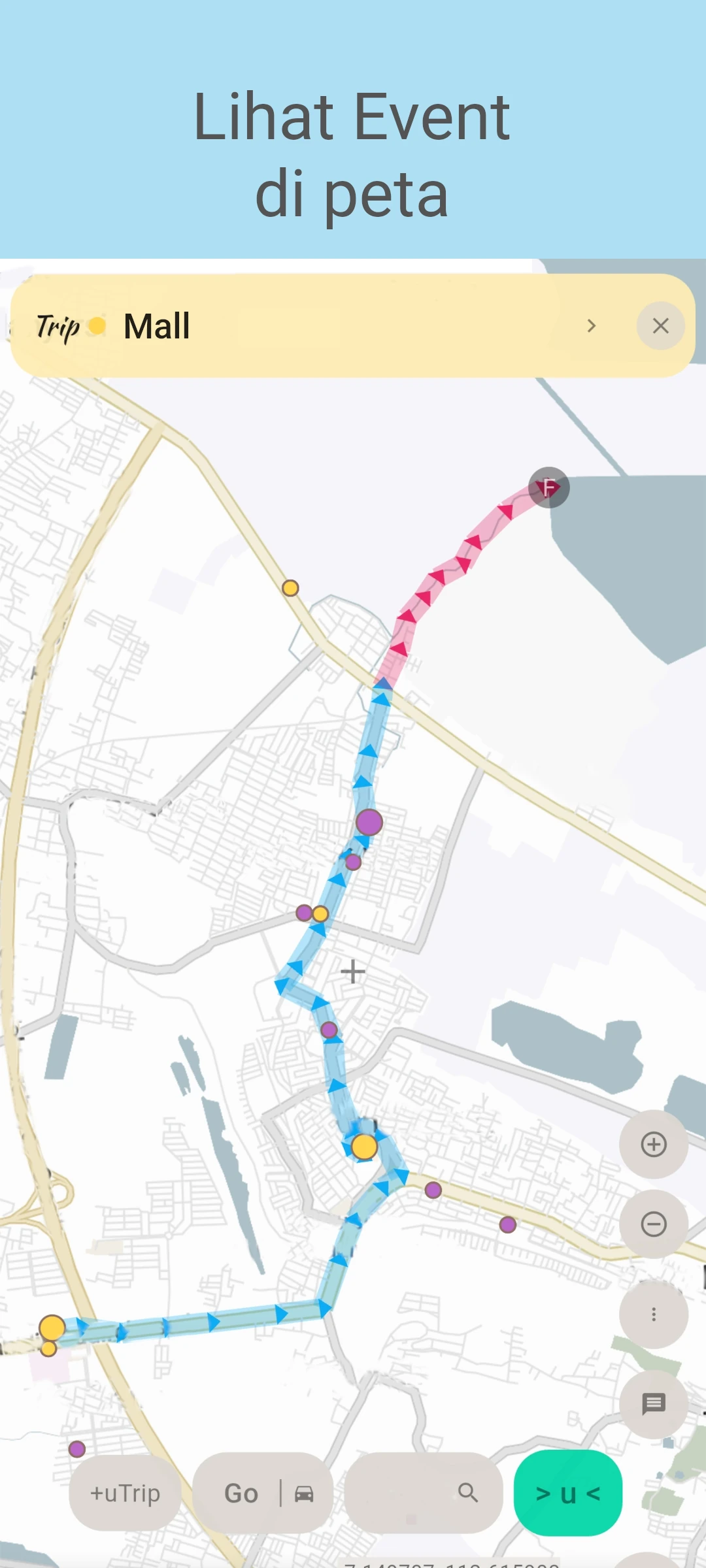 screenshot of map