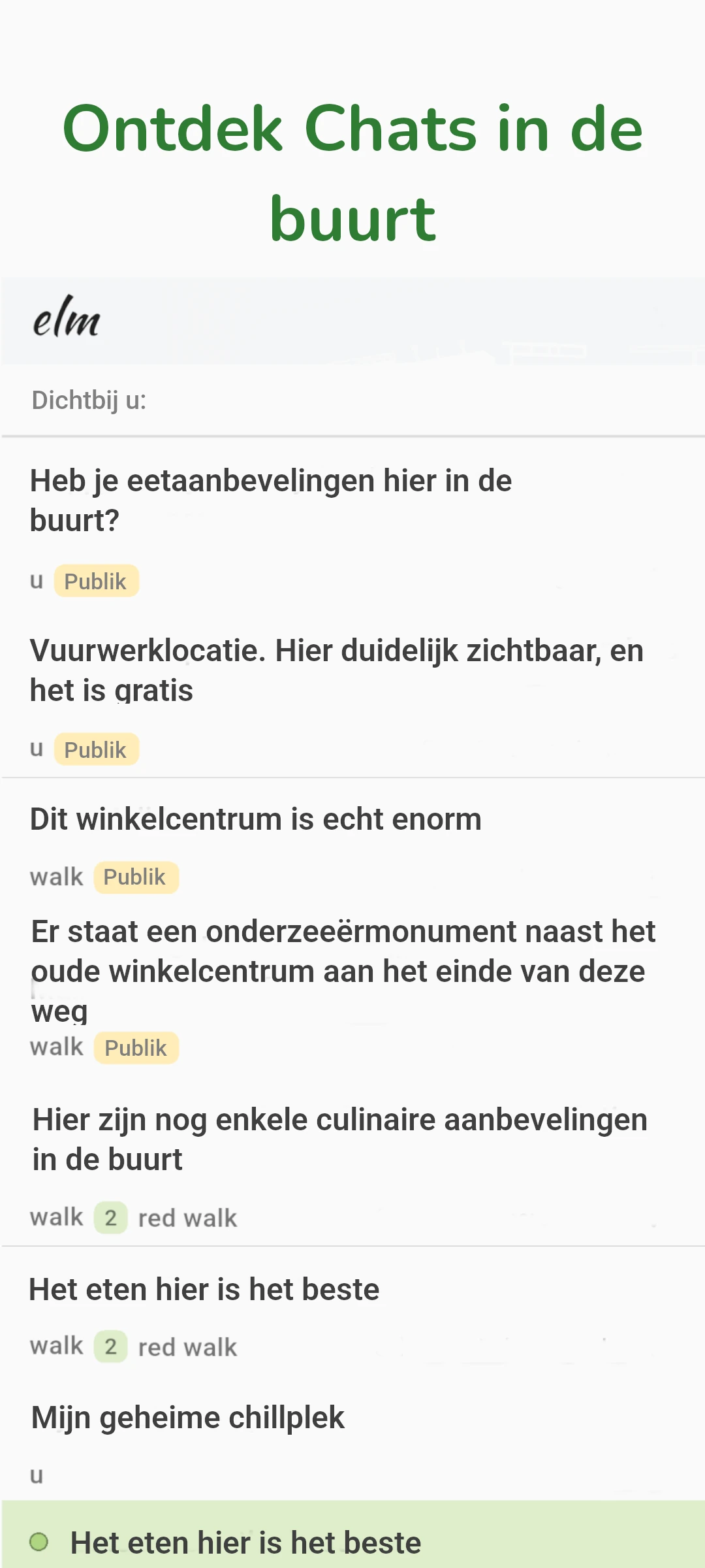 screenshot of chat near u