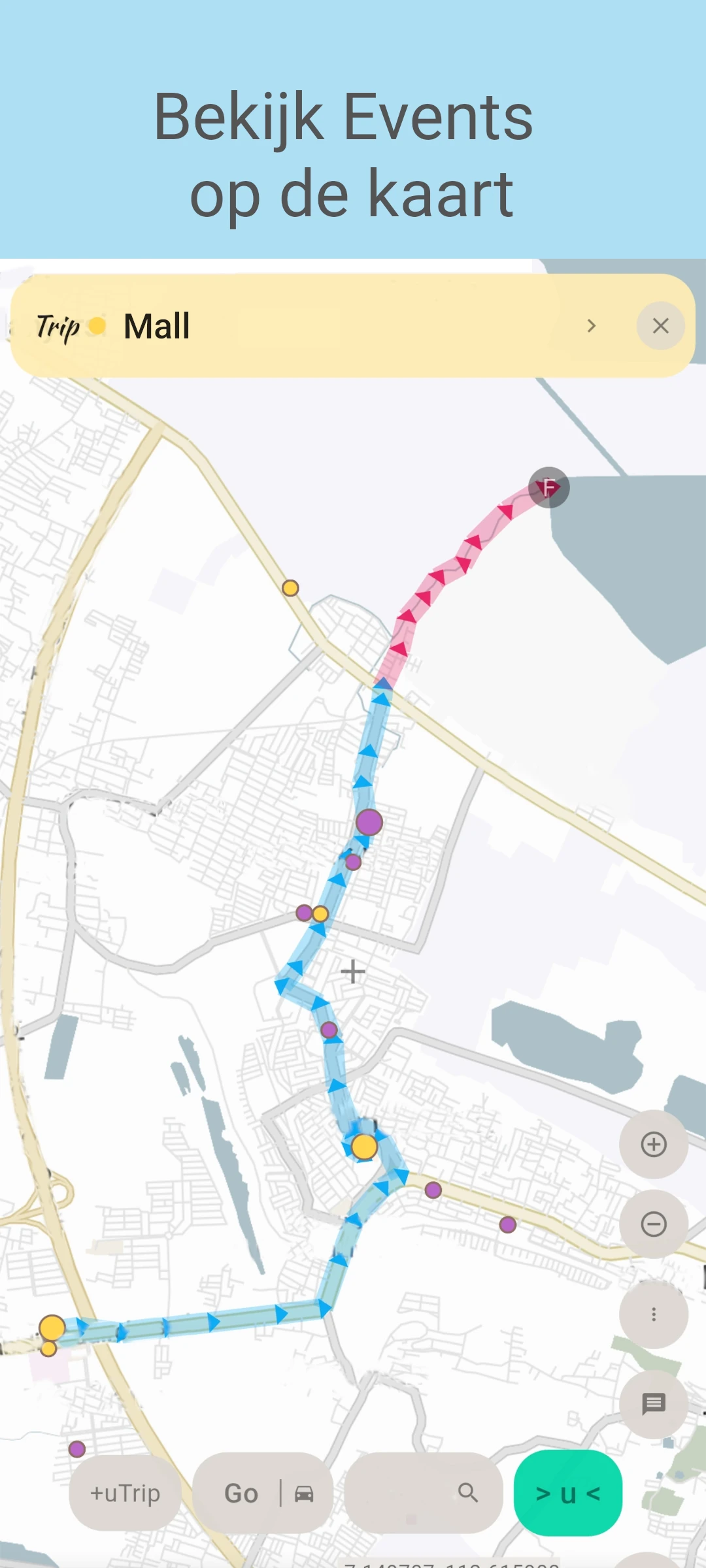 screenshot of map