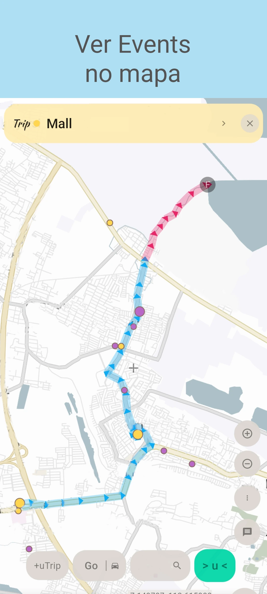 screenshot of map