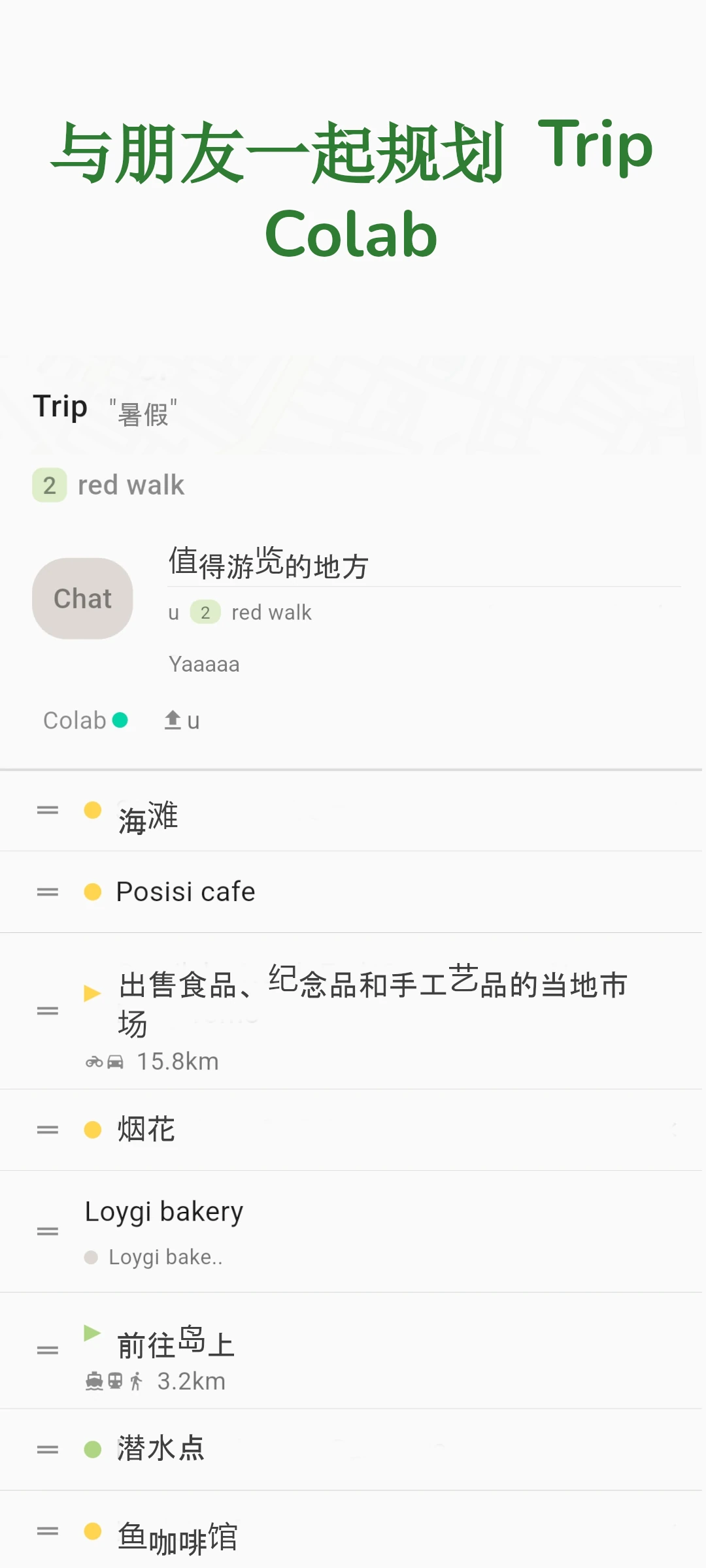screenshot of message on chat